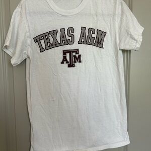 Texas A&M White T-Shirt